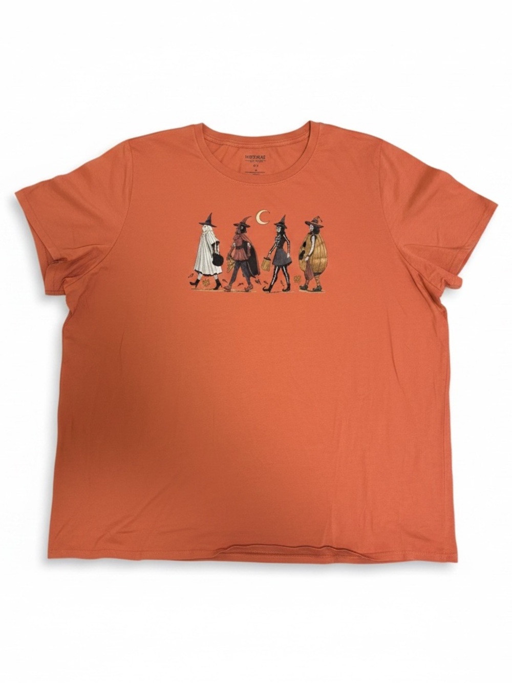 torrid Heritage Halloween Witch Knit Tee in Rust Orange Size 5
